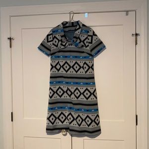 Super fun 1950s/60s custom made vintage shift dress